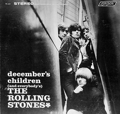ROLLING STONES - December's Children (and everybody's)
 album front cover vinyl record